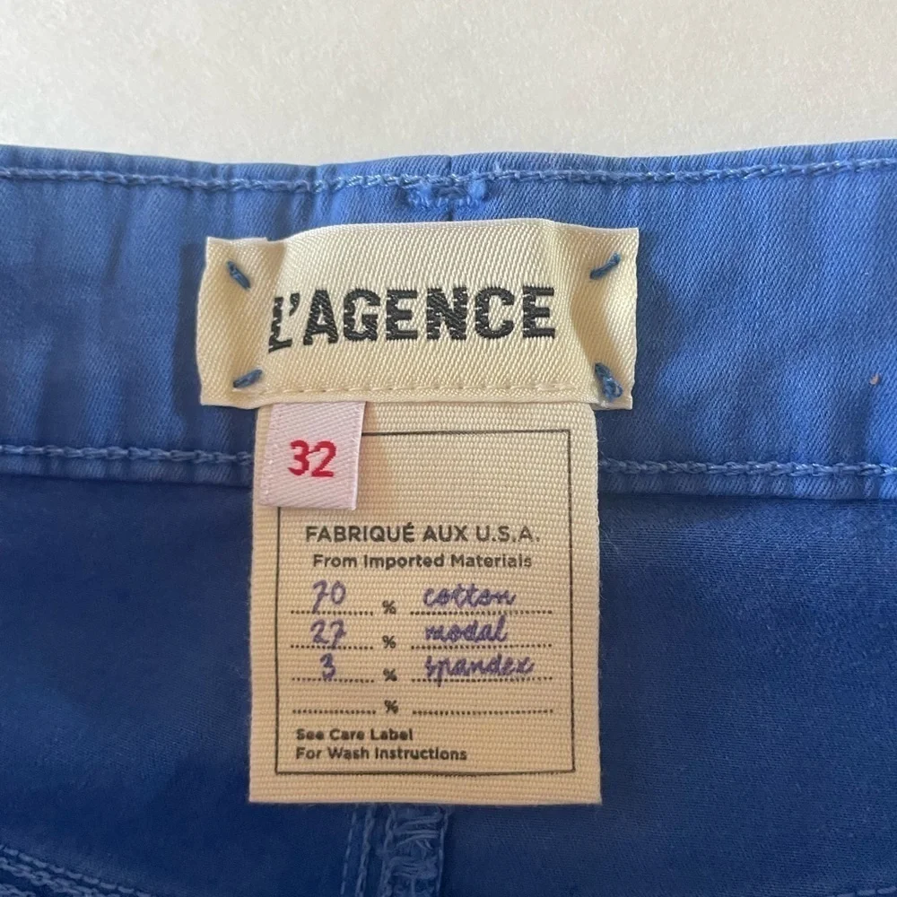 L’AGENCE Margot Skinny High Rise in Harbor Blue